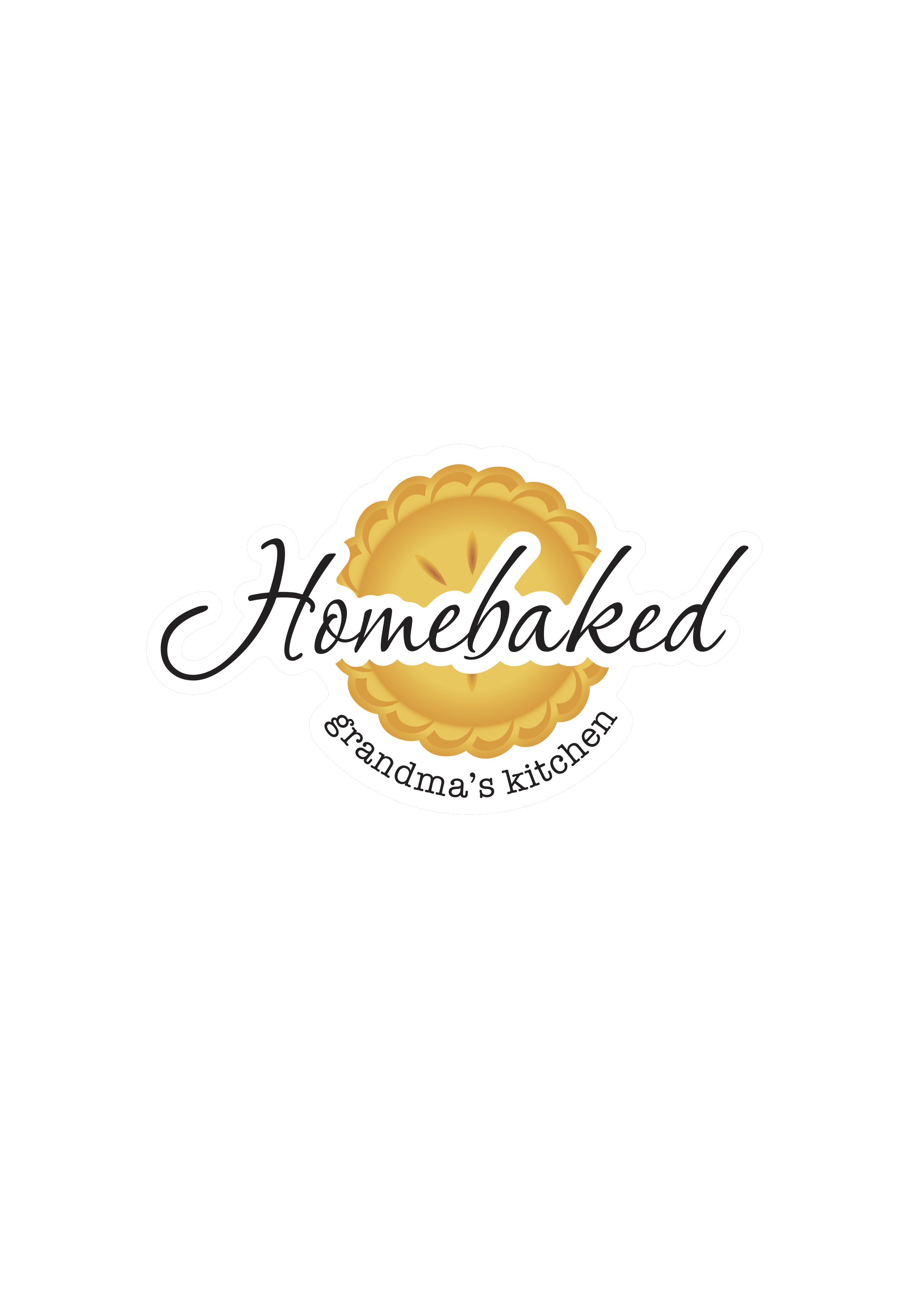 Homebaked grandma's kitchen logo